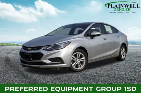 Silver 2018 Chevrolet Cruze LT for sale in Plainwell, MI