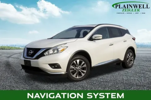 White 2016 Nissan Murano SV for sale in Plainwell, MI