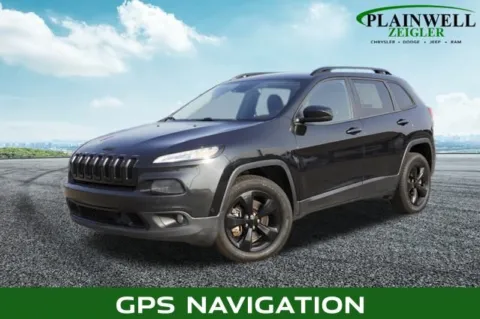 Black 2016 Jeep Cherokee Limited for sale in Plainwell, MI