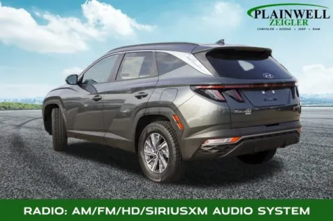 Photos of 2023 Hyundai Tucson Hybrid Blue for sale in Plainwell, MI at Zeigler Chrysler Dodge Jeep Ram of Plainwell