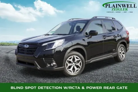 Black 2024 Subaru Forester Premium for sale in Plainwell, MI