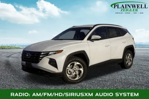 White 2023 Hyundai Tucson SEL for sale in Plainwell, MI