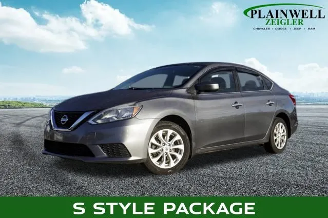 Gray 2017 Nissan Sentra S for sale in Plainwell, MI