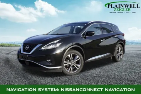 Black 2023 Nissan Murano Platinum for sale in Plainwell, MI