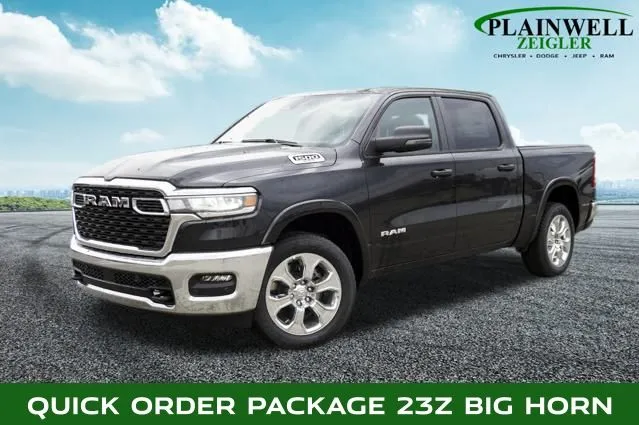 Black 2025 Ram 1500 Big Horn/Lone Star for sale in Plainwell, MI