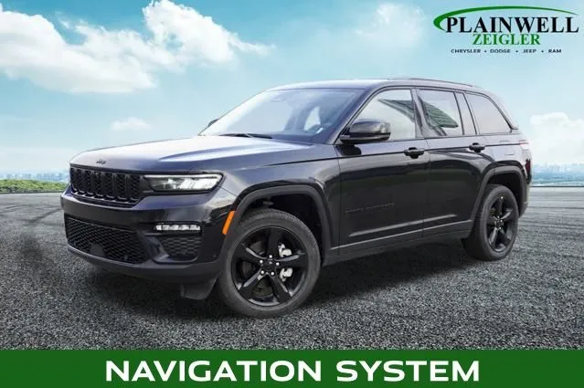 Black 2023 Jeep Grand Cherokee Limited for sale in Plainwell, MI
