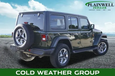 Another view of 2022 Jeep Wrangler Unlimited Sahara for sale in Plainwell, MI at Zeigler Chrysler Dodge Jeep Ram of Plainwell