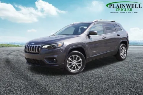 Gray 2021 Jeep Cherokee Latitude Lux for sale in Plainwell, MI