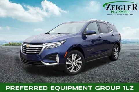 Blue 2022 Chevrolet Equinox Premier for sale in Plainwell, MI