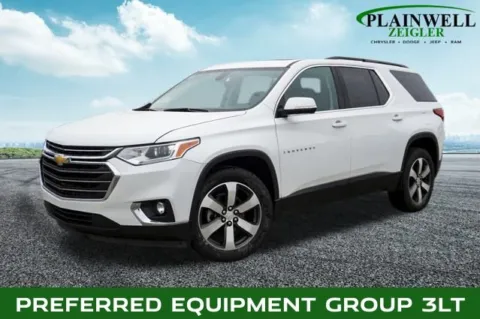 White 2019 Chevrolet Traverse 3LT for sale in Plainwell, MI