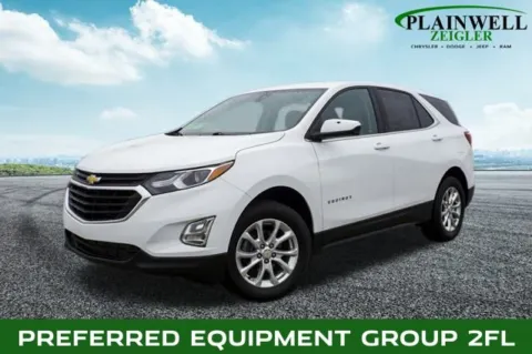 White 2020 Chevrolet Equinox LT for sale in Plainwell, MI