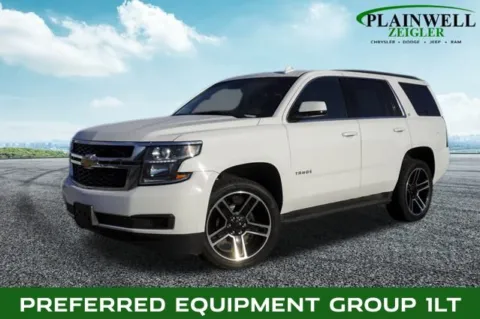 White 2016 Chevrolet Tahoe LT for sale in Plainwell, MI