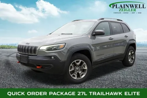 Gray 2019 Jeep Cherokee Trailhawk for sale in Plainwell, MI