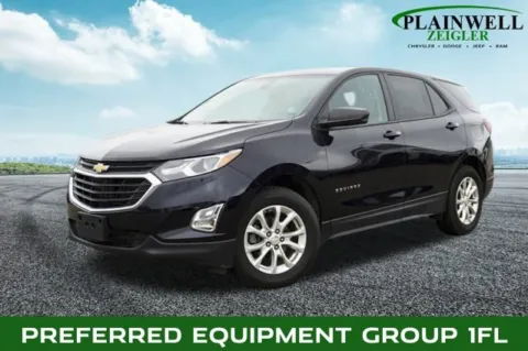 Blue 2020 Chevrolet Equinox LS for sale in Plainwell, MI