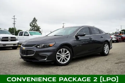 Gray 2017 Chevrolet Malibu LT for sale in Plainwell, MI