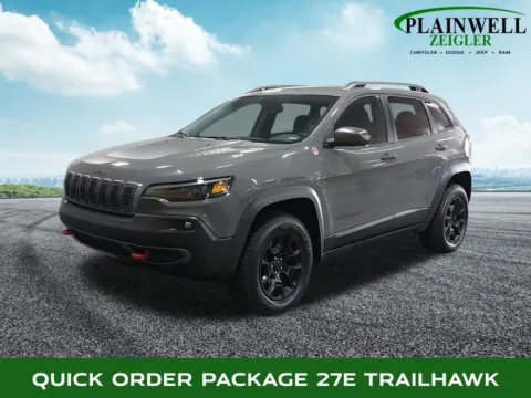 Gray 2019 Jeep Cherokee Trailhawk for sale in Plainwell, MI