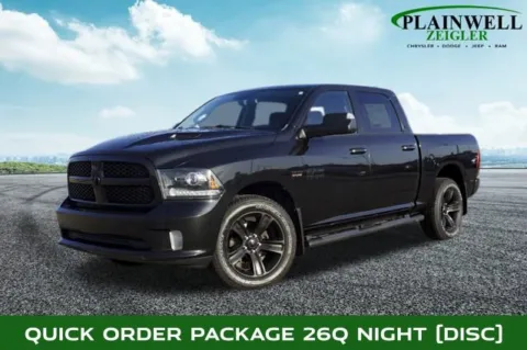 Black 2018 Ram 1500 Night for sale in Plainwell, MI