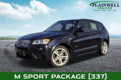 Black 2014 BMW X3 xDrive35i for sale in Plainwell, MI
