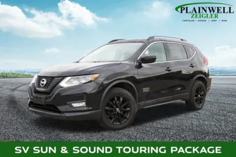 Black 2017 Nissan Rogue SV for sale in Plainwell, MI