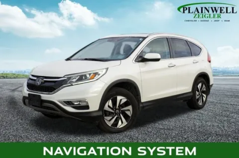 White 2016 Honda CR-V Touring for sale in Plainwell, MI