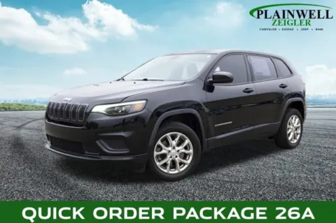 Black 2019 Jeep Cherokee Sport for sale in Plainwell, MI