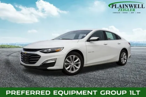White 2023 Chevrolet Malibu LT for sale in Plainwell, MI