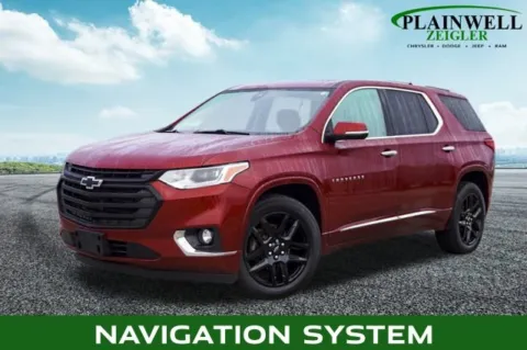 Red 2019 Chevrolet Traverse Premier for sale in Plainwell, MI