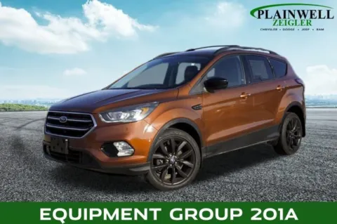 Red 2017 Ford Escape SE for sale in Plainwell, MI