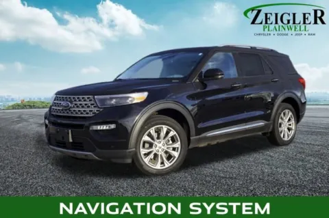 Black 2022 Ford Explorer Limited for sale in Plainwell, MI