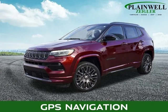 Red 2022 Jeep Compass High Altitude for sale in Plainwell, MI