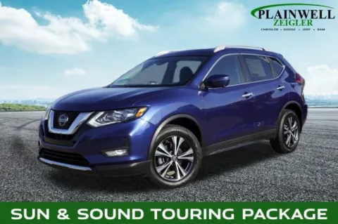 Blue 2019 Nissan Rogue SV for sale in Plainwell, MI