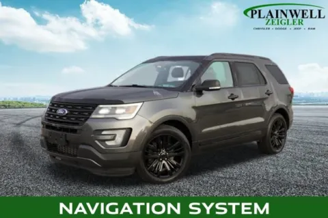 Gray 2017 Ford Explorer Sport for sale in Plainwell, MI