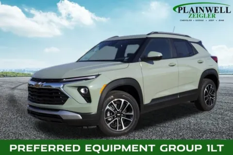 Green 2025 Chevrolet TrailBlazer LT for sale in Plainwell, MI