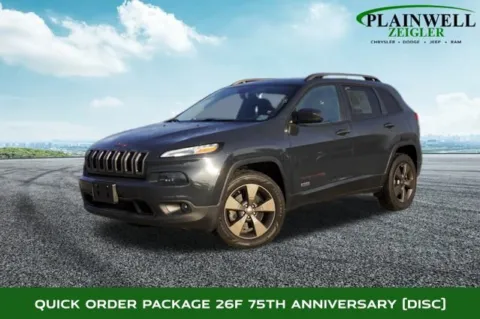 Gray 2017 Jeep Cherokee 75th Anniversary Edition for sale in Plainwell, MI