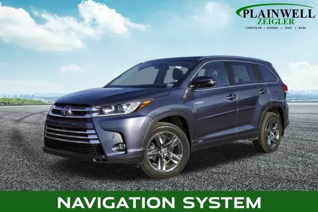 2019 Toyota Highlander Hybrid Limited Platinum for sale in Plainwell, MI