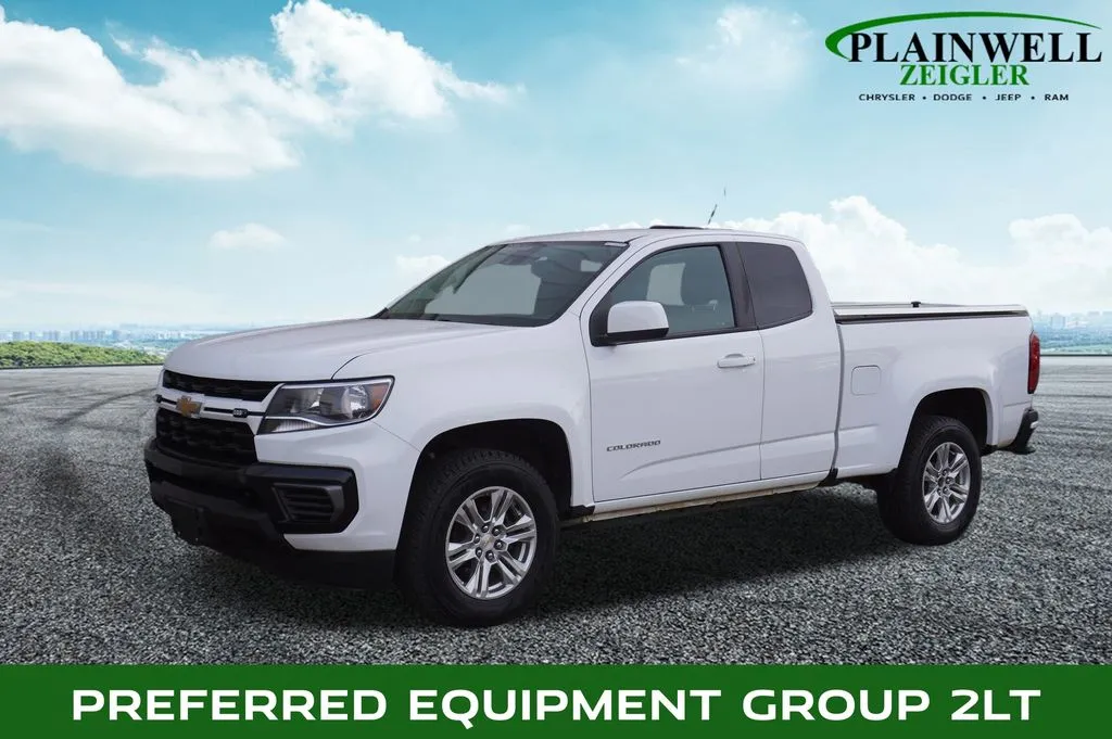 White 2022 Chevrolet Colorado LT for sale in Plainwell, MI