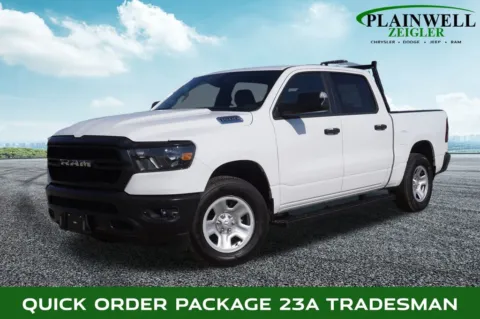 White 2023 Ram 1500 Tradesman for sale in Plainwell, MI