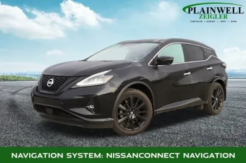 Black 2021 Nissan Murano SL for sale in Plainwell, MI