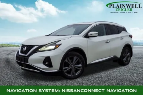 White 2021 Nissan Murano Platinum for sale in Plainwell, MI