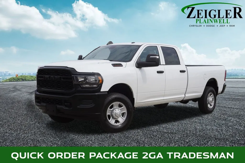 White 2023 Ram 3500 Tradesman for sale in Plainwell, MI