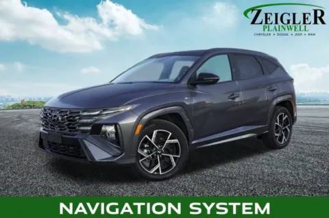 Gray 2025 Hyundai Tucson Hybrid N Line for sale in Plainwell, MI