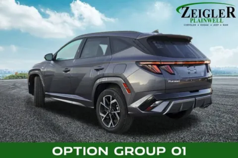 Photos of 2025 Hyundai Tucson Hybrid N Line for sale in Plainwell, MI at Zeigler Chrysler Dodge Jeep Ram of Plainwell