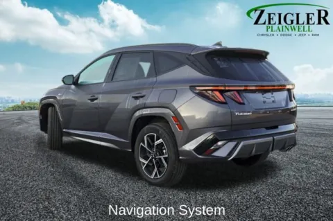 Photos of 2025 Hyundai Tucson Hybrid N Line for sale in Plainwell, MI at Zeigler Chrysler Dodge Jeep Ram of Plainwell