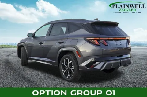 Photos of 2025 Hyundai Tucson Hybrid N Line for sale in Plainwell, MI at Zeigler Chrysler Dodge Jeep Ram of Plainwell