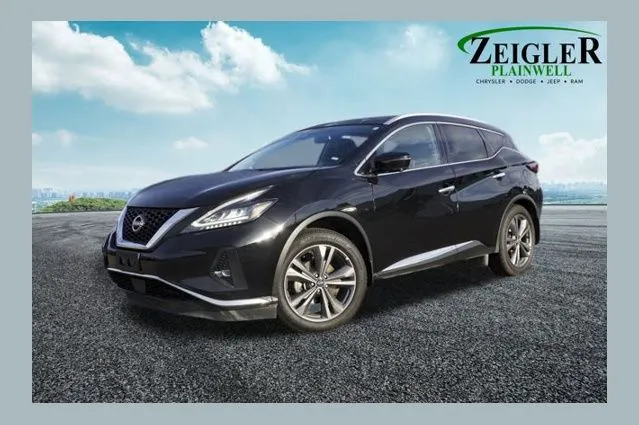 Black 2023 Nissan Murano Platinum for sale in Plainwell, MI