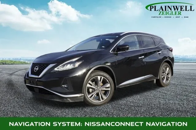 Black 2023 Nissan Murano Platinum for sale in Plainwell, MI