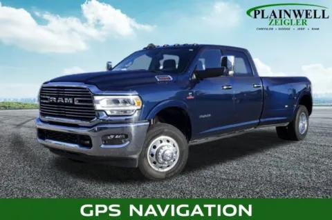 Blue 2022 Ram 3500 Laramie for sale in Plainwell, MI