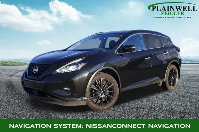 Black 2022 Nissan Murano SL for sale in Plainwell, MI