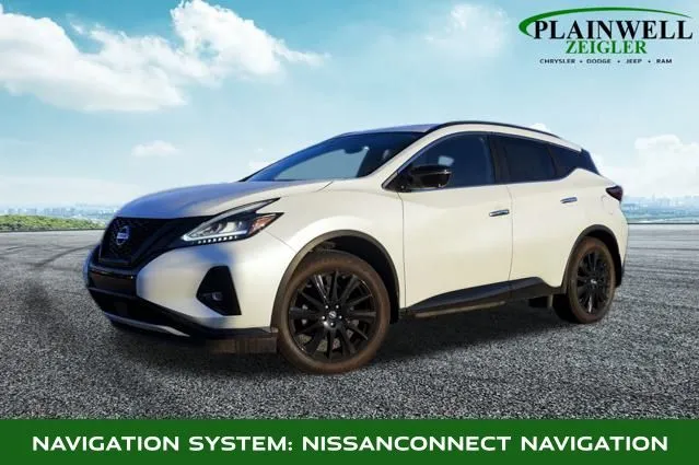 White 2021 Nissan Murano SL for sale in Plainwell, MI