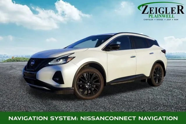 White 2021 Nissan Murano SL for sale in Plainwell, MI